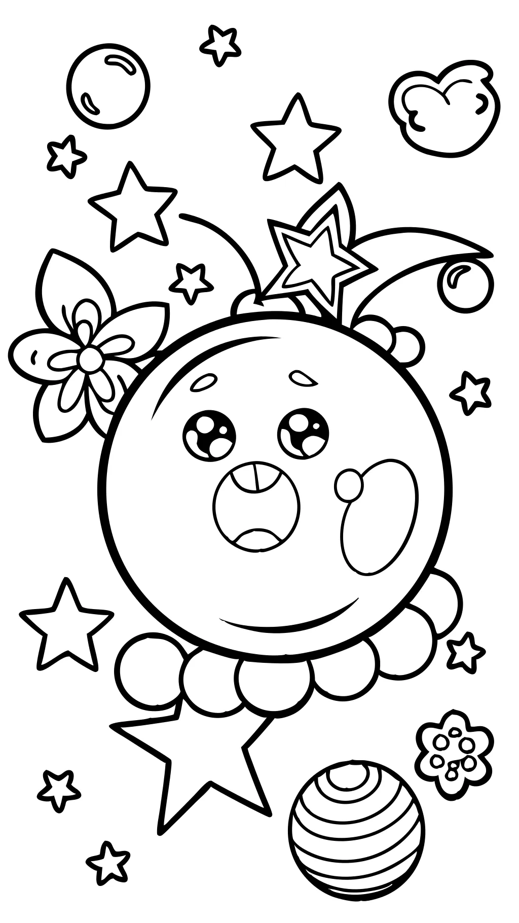 coloriage bubble-gum